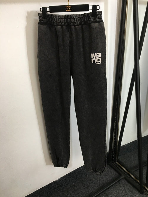 Wang “Onyx Street” Acid-Wash Lounge Set
