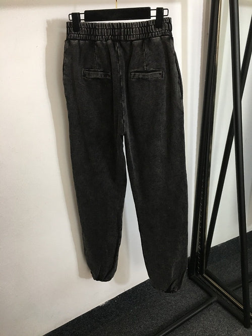 Wang “Onyx Street” Acid-Wash Lounge Set