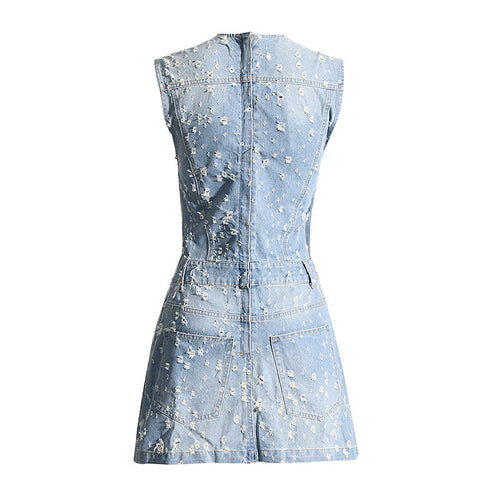 'Junie Milli' Denim Dress