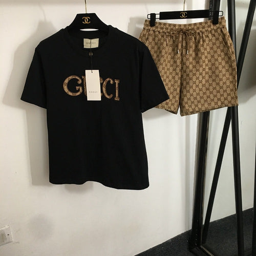 GG Monogram Shorts Set