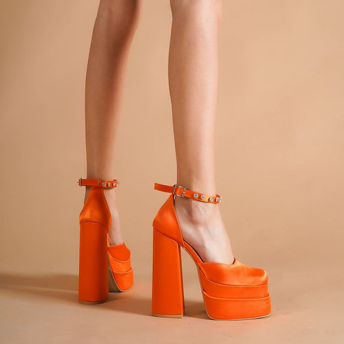 'Lira' Platform Heels