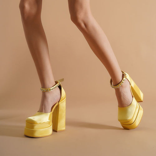 'Lira' Platform Heels