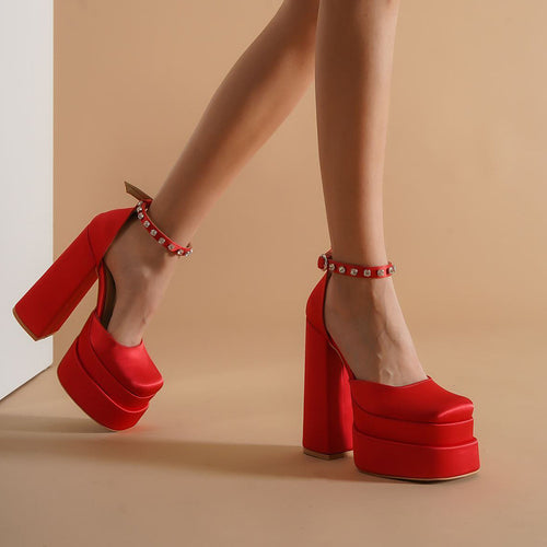 'Lira' Platform Heels