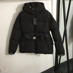 Prada “Lunaris Belted Puffer Jacket” – Luxe Winter Edition