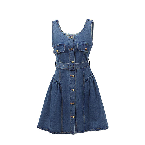 'Kavira' Denim Dress