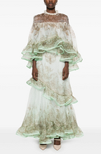 Élan de Lotus Silk Skirt Set