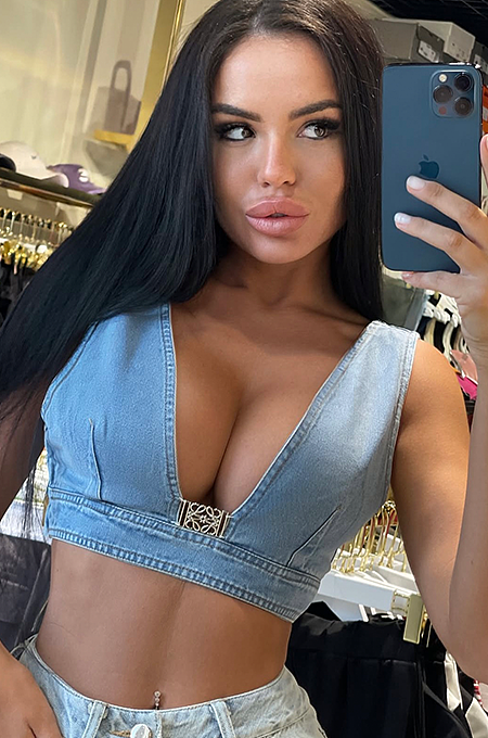 Loewe Denim Crop Top