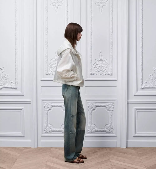 DIOR Éclat Ivoire Monogram Hooded Jacket