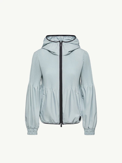 MONCLER Plissé Lumière Hooded Jacket