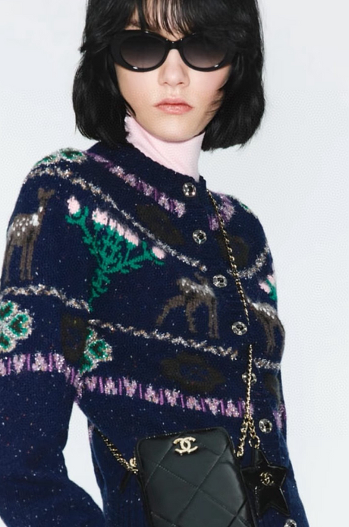 Chanel Oversized Square Sunglasses with Gold Accent Trim – Luxe Edition