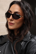 BVLGARI “Serpenti Eleganza” Round Cat-Eye Sunglasses – Luxe Edition