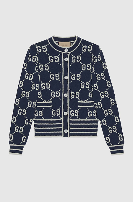 GG Jacquard Cardigan
