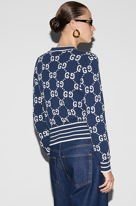 GG Jacquard Cardigan