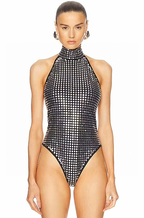 Saint Laurent Sequined Bodysuit