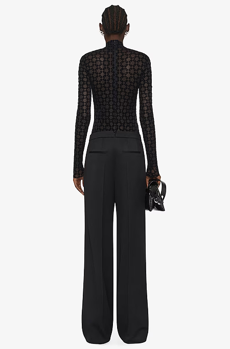 Givenchy Mesh Bodysuit Top