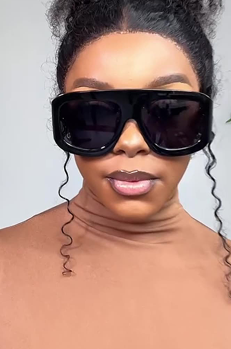 'Zen' Space Age Futuristic Glasses
