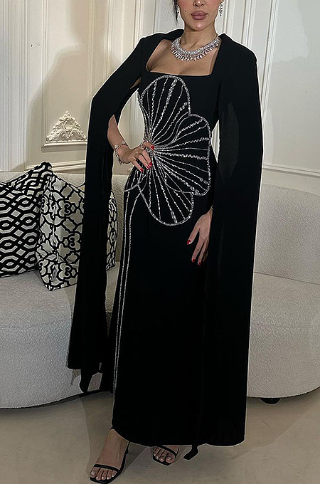 La Papillon Noire’ Gown