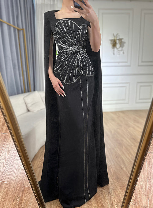 La Papillon Noire’ Gown
