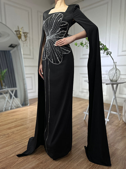 La Papillon Noire’ Gown