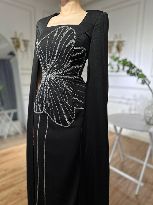 La Papillon Noire’ Gown