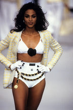 CHANEL Riviera Heritage High-Waist Bikini Set