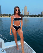 CHANEL Côte d’Azur Contrast Bikini Set