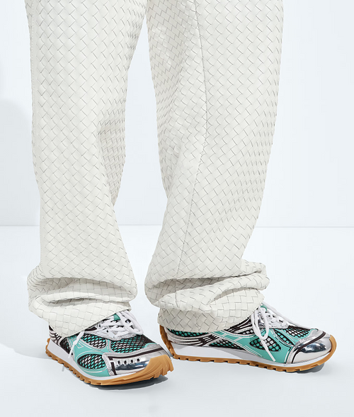 Bottega Veneta Orbit Sneaker – Seafoam