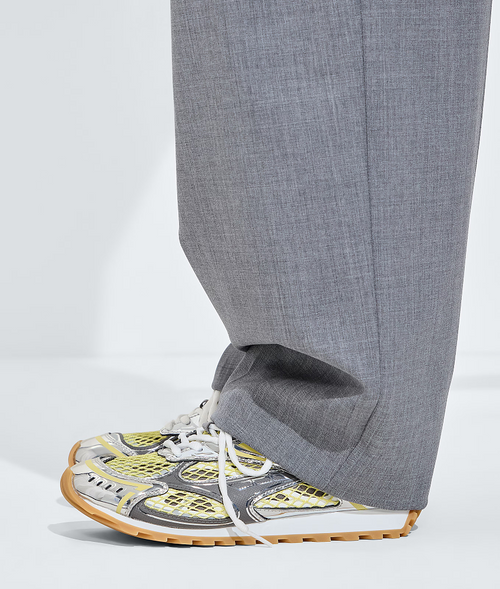 Bottega Veneta Orbit Sneaker – Silver Sage