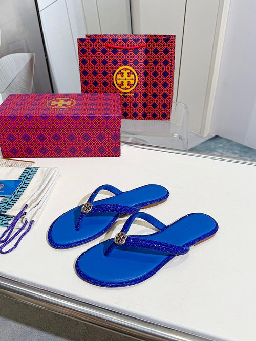 Tory Burch Crystal Miller Sandals