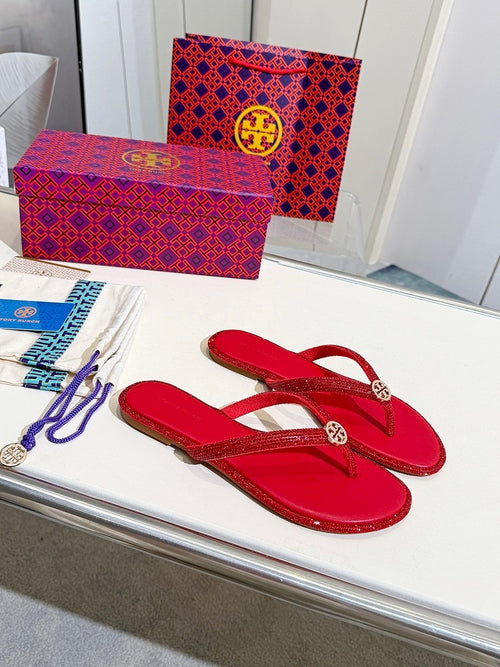 Tory Burch Crystal Miller Sandals