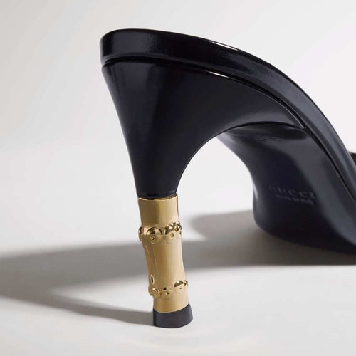 Gucci Horsebit Leather Mule Sandals