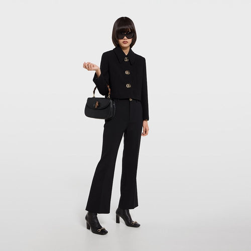 Gucci Horsebit Leather Ankle Boots