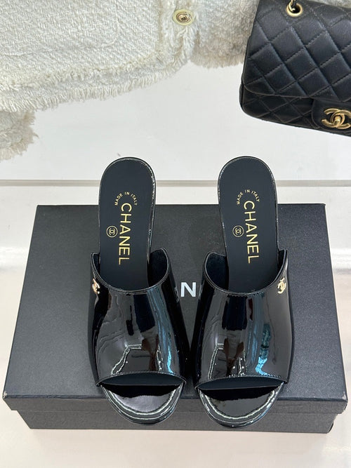 Coco Chanel Mini Heel Sandals