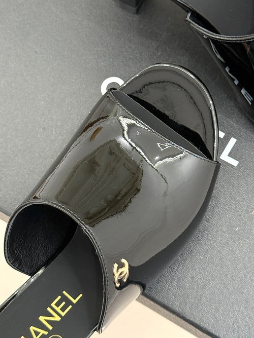 Coco Chanel Mini Heel Sandals