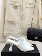 Coco Chanel Mini Heel Sandals
