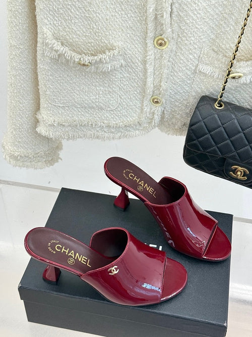 Coco Chanel Mini Heel Sandals