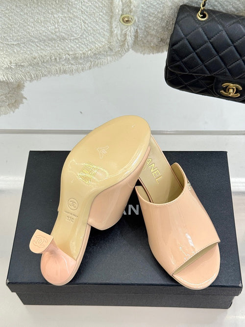 Coco Chanel Mini Heel Sandals