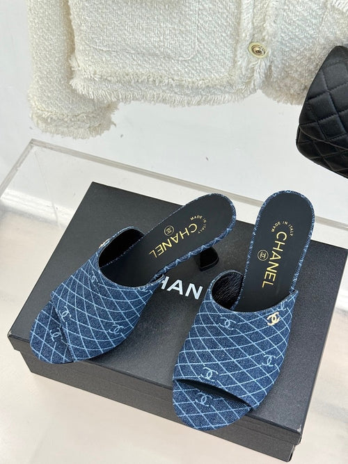 Coco Chanel Mini Heel Sandals