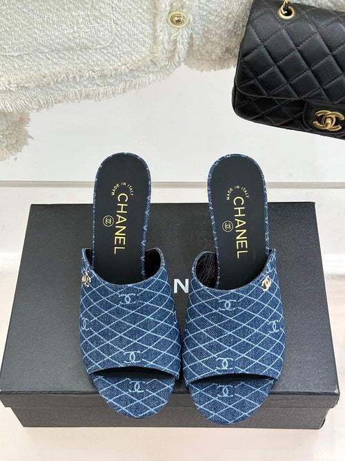 Coco Chanel Mini Heel Sandals