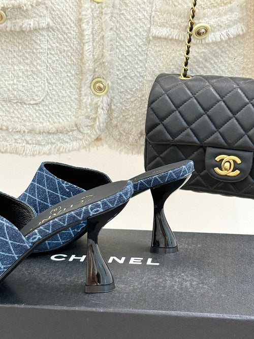 Coco Chanel Mini Heel Sandals