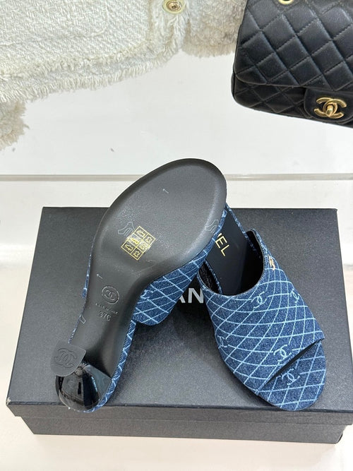 Coco Chanel Mini Heel Sandals