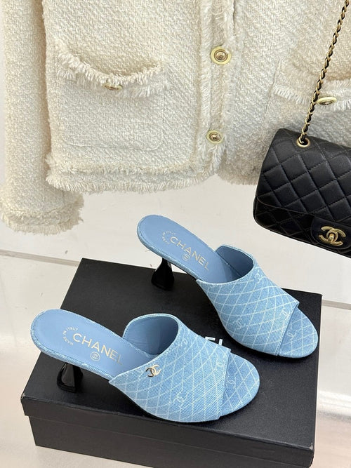 Coco Chanel Mini Heel Sandals