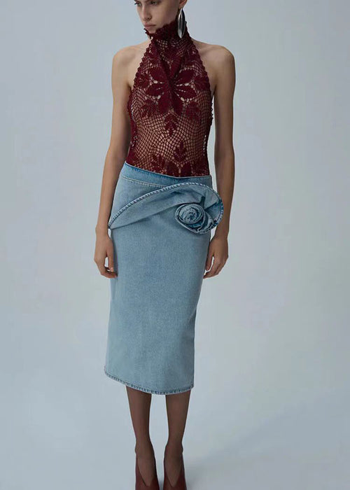 'Demeter' Denim skirt