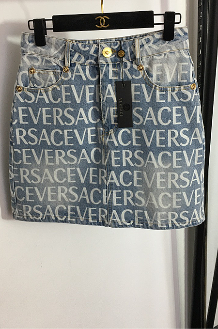 Versace Denim Skirt