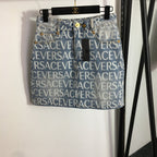 Versace Denim Skirt