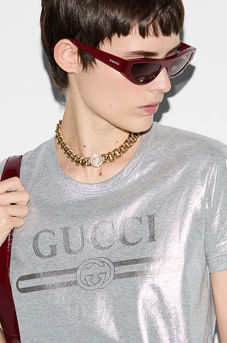 Gucci Metallic Tee