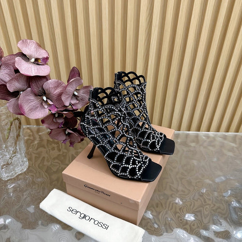 Sergio Rossi Crystalized Heel
