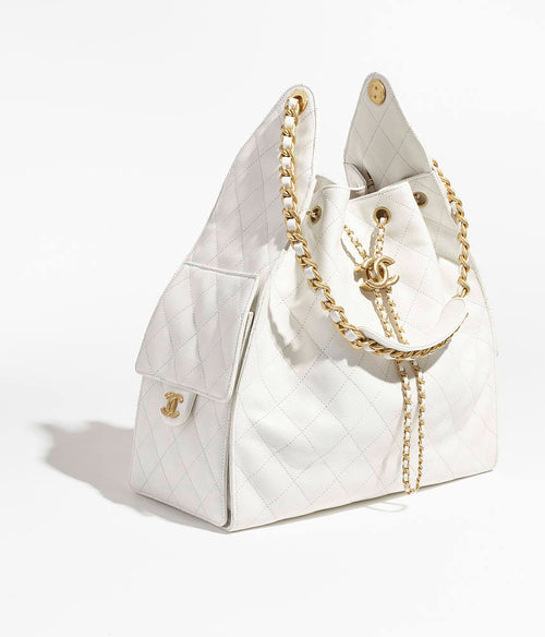 CHANEL 25 BAG – WHITE