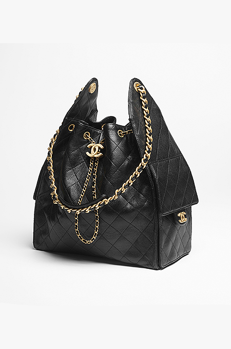 CHANEL 25 BAG – BLACK – LUXE LIVING FASHIONS