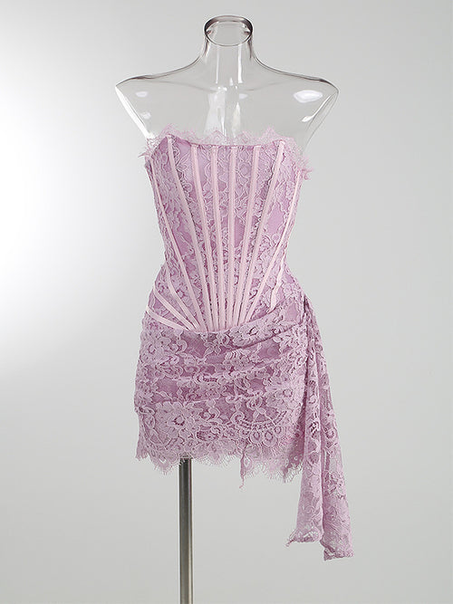 'Yolita' Lux Dress in Pink